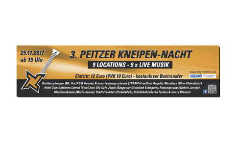 Kneipennacht 2017 - Banner